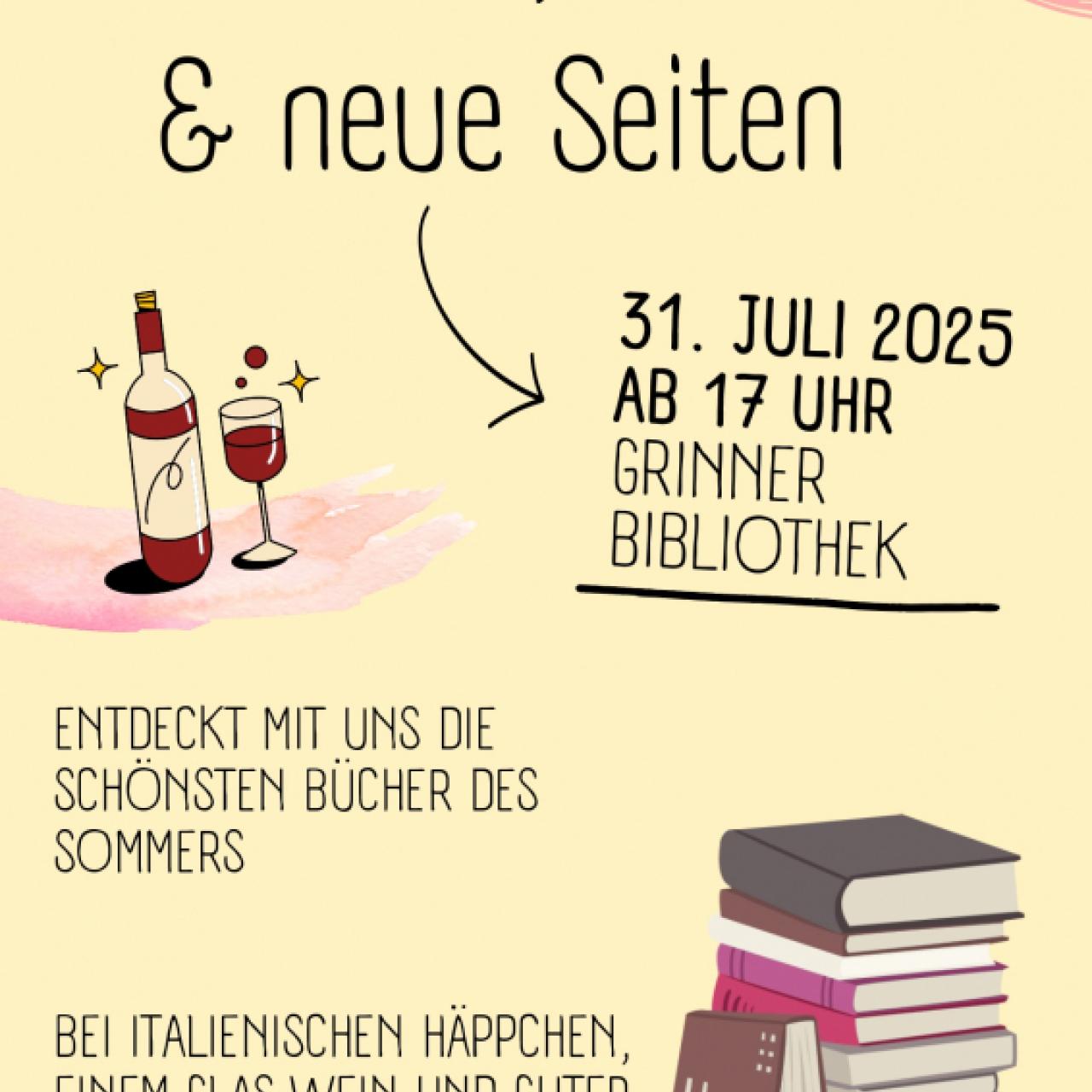 Sommer, Wein & neue Seiten 2025